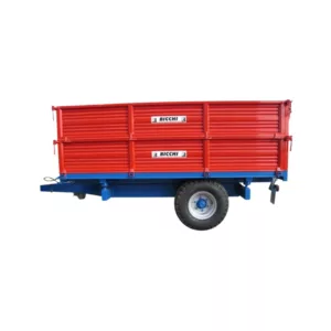 Remorca agricola monoax bicchi 4 tone