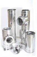 Horn Inox Izolat 130mm-230mm din Oțel Inoxidabil cu Sudură în Puncte