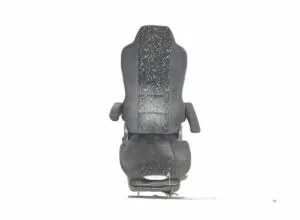 Scaun pentru șofer scania, negru, cu cotiere și model punctat