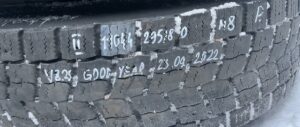 Roată volvo 295/80r22. 5 goodyear 23. 09. 2022