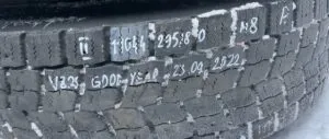 Roată volvo 295/80r22. 5 goodyear 23. 09. 2022
