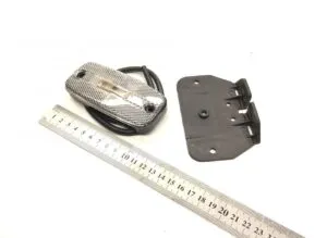 Marcaj reflectorizant led alb cu suport de montaj