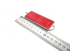 Reflector Roșu Rectangular 85x35 mm