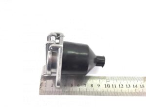 Priză electrică cu cap negru, 8 jb008085, 13 cm