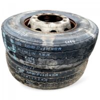 Set Roți 2 Bucăți 295/80R22.5 8.25x22.5 Michelin și Dunlop