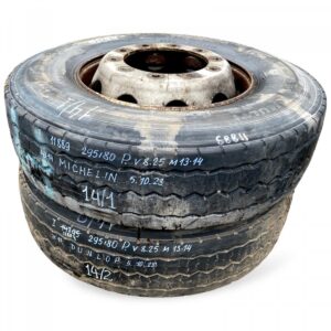 Set roți 2 bucăți 295/80r22. 5 8. 25x22. 5 michelin și dunlop 1 Set roți 2 bucăți 295/80r22. 5 8. 25×22. 5 michelin și dunlop
