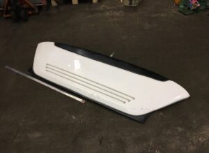 Grilă frontală scania 1767781 albă cu negru 1 Grilă frontală scania 1767781 albă cu negru