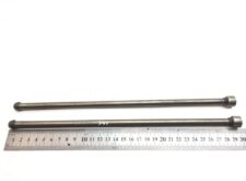 Tije metalice cilindrice cu capete, lungime aproximativ 30 cm, set 2 bucăți