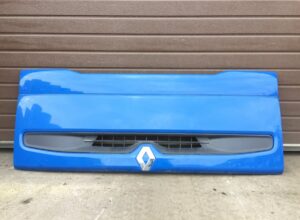 Grilă frontală albastră renault cu emblemă