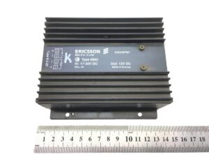 Convertor de tensiune ericsson bmj 910 212/08, tip 8862, intrare 17-30v dc, ieșire 12v dc, max 6a