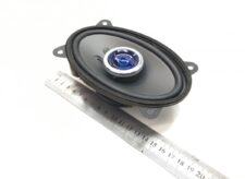 Difuzor oval Scania 8383089 cu grilaj metalic decorativ albastru și margine neagră