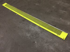 Grilaj de ventilație galben pentru scania