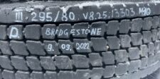 Roată Bridgestone Volvo 295/80R22.5 V8.25 133/03 M+S 09.09.2022