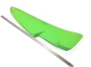 Spoiler lateral cabină dreapta sus volvo verde 1 Spoiler lateral cabină dreapta sus volvo verde