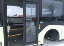 Ușă laterală autobuz spate dublă - Prima jumătate - Volvo 22671182 22732968 21878707