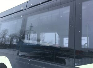 Geam lateral autobuz, primul etaj stânga, volvo 22315132 1 Geam lateral autobuz, primul etaj stânga, volvo 22315132