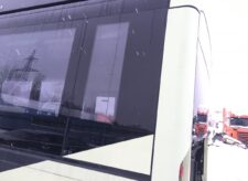 Geam lateral stânga etajul 1 autobuz Volvo 22315123