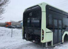 Cadru Spate Autobuz Volvo în Zăpadă - Piese de Schimb Originale
