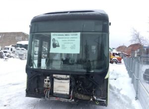 Cadru autobuz volvo b8r (2016-2017) pentru piese de schimb 1 Cadru autobuz volvo b8r (2016-2017) pentru piese de schimb