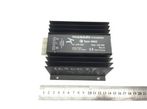 Convertor de tensiune mascot type 8662, intrare 24v dc, ieşire 12v dc, max 8a, made in norway