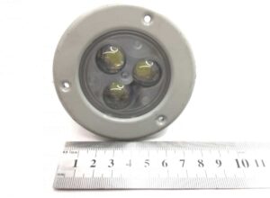 Spotlight led circular pentru autobuz volvo, 3 led-uri, diametru 6 cm 1 Spotlight led circular pentru autobuz volvo, 3 led-uri, diametru 6 cm