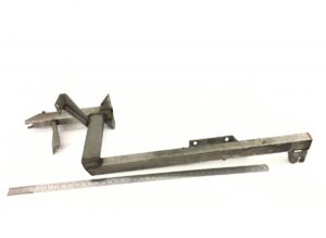 Suport toba de eșapament volvo 22203763 – metalic, l-shape