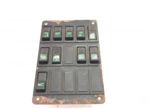 Set de comutatoare pentru camion scania, 12 butoane, cod 77700363 1 Set de comutatoare pentru camion scania, 12 butoane, cod 77700363