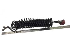 Furtun de aer spiralat pentru remorcă Mercedes, compatibil cu codurile A0004296501, A0014290201, A0014290301, A0014290401, A0014290501, 81512206027, 1325339, A0004299830, 1622573, 82512206027