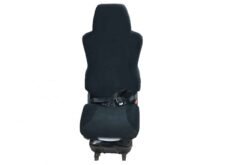 Scaun Pasager Negru cu Centură de Siguranță pentru Vehicul