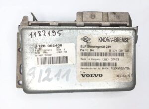Unitate de control knorr-bremse elf steuergerät 24v pentru volvo, part no. 0 504 004 105, s12b 002409, fabricat în ungaria