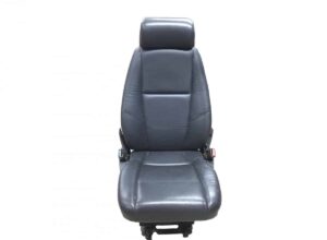 Scaun pasager single scania - negru, piele, reglabil 1 Scaun pasager single scania – negru, piele, reglabil