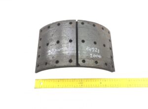 Plăcuță de frână cu tambur pentru volvo, coduri: 3095196, 5001868572, 3095179, 3095169, dimensiune: 200 mm