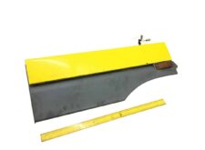 Extensie Cabină Dreapta DAF cu Indicator Reflectorizant Galben și Gri