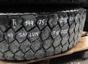 Roată scania 295/80r22. 5 sailun 144/75 3. 10. 2022