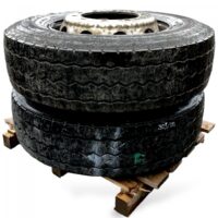 Set 2 Roți Volvo 305/70 R22.5 225x825/25