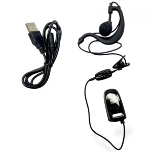 Set căști cu microfon și cablu usb