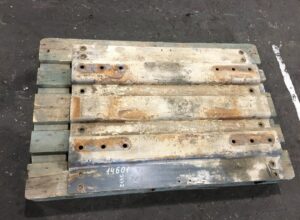 Placă de montare ruginită pentru a cincea roată daf 1377193-12 1 Placă de montare ruginită pentru a cincea roată daf 1377193-12