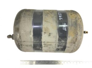 Rezervor de aer scania 1448883 20, cilindric, metalic