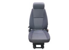 Scaun Pasager Single Scania - Negru, Reglabil, Confortabil