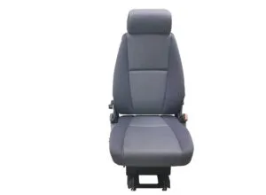 Scaun pasager single scania – negru, reglabil, confortabil