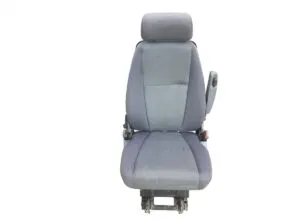 Scaun pasager single scania negru/gri