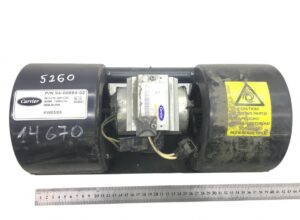 Ventilator de încălzire carrier p/n 54-00584-02 26v 300w 1100m³/h drb 80 rw