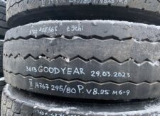 Roată Goodyear 295/80R22.5 225x9 225x8.25 3613 29.03.2023