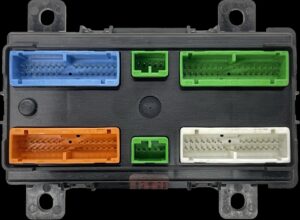 Unitate de control vecu volvo cu conectori multicolori 1 Unitate de control vecu volvo cu conectori multicolori