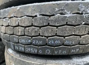 Roată scania 295/80r22. 5 michelin 2720 v8. 25 27. 05. 2023