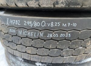 Roată scania 295/80 r22. 5 michelin 28. 03. 2023 1 Roată scania 295/80 r22. 5 michelin 28. 03. 2023