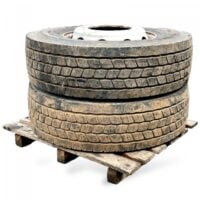 Set de Roți Camion Scania 295/80R22.5 - 2 Bucăți
