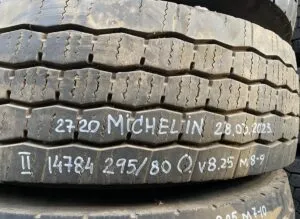 Anvelopă de camion michelin 295/80 r22. 5, 28. 03. 2023