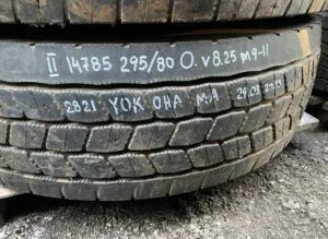 Roata scania 295/80r22. 5 8. 25 m9-11