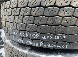 Anvelopă dunlop 295/80r22. 5 48/19 1 Anvelopă dunlop 295/80r22. 5 48/19